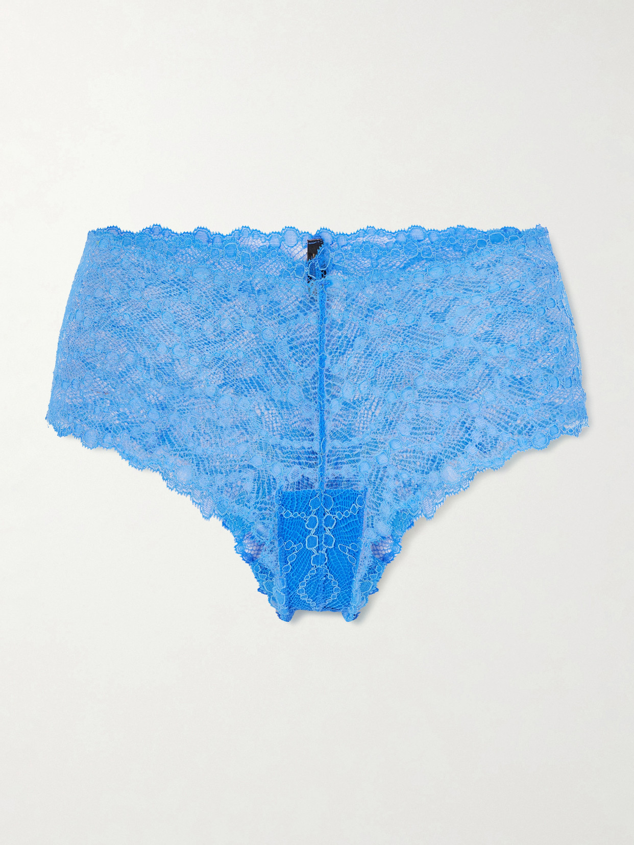 Mon Cheri Lace Briefs - Blue
