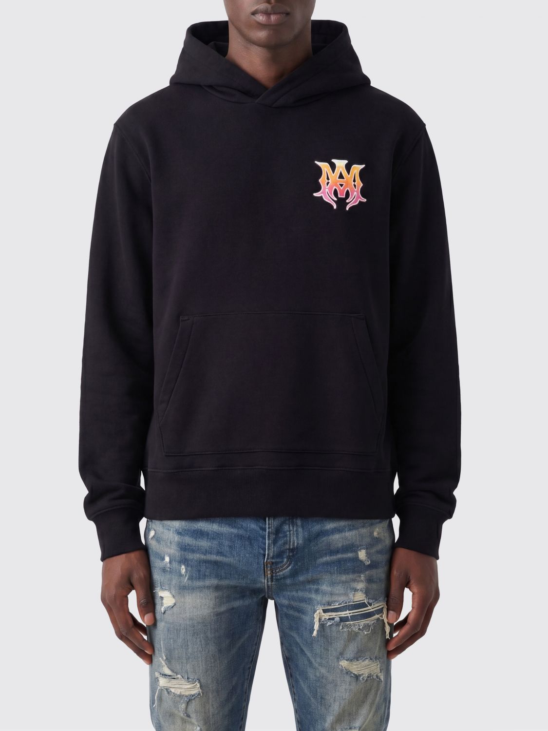 Sweatshirt Men color Black
