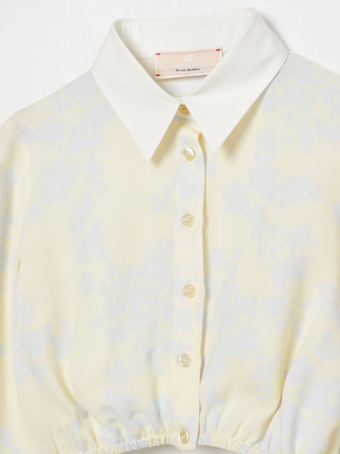 Floral-print blouse - Yellow