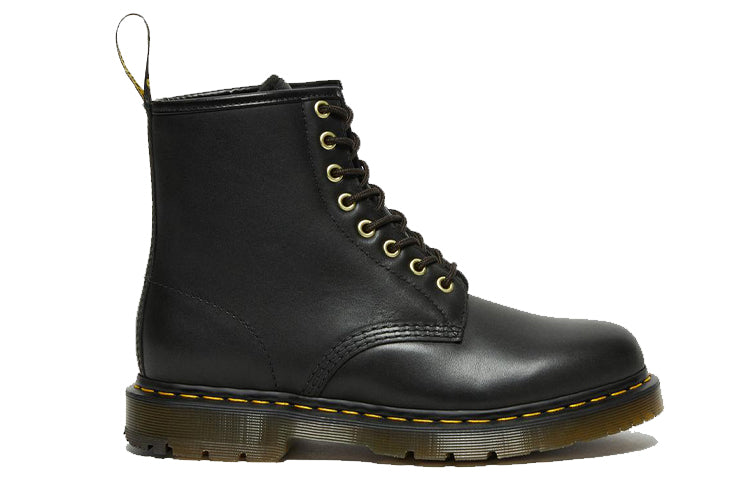 1460DM's Wintergrip Leather Ankle Boots 'Blizzard WP Black'