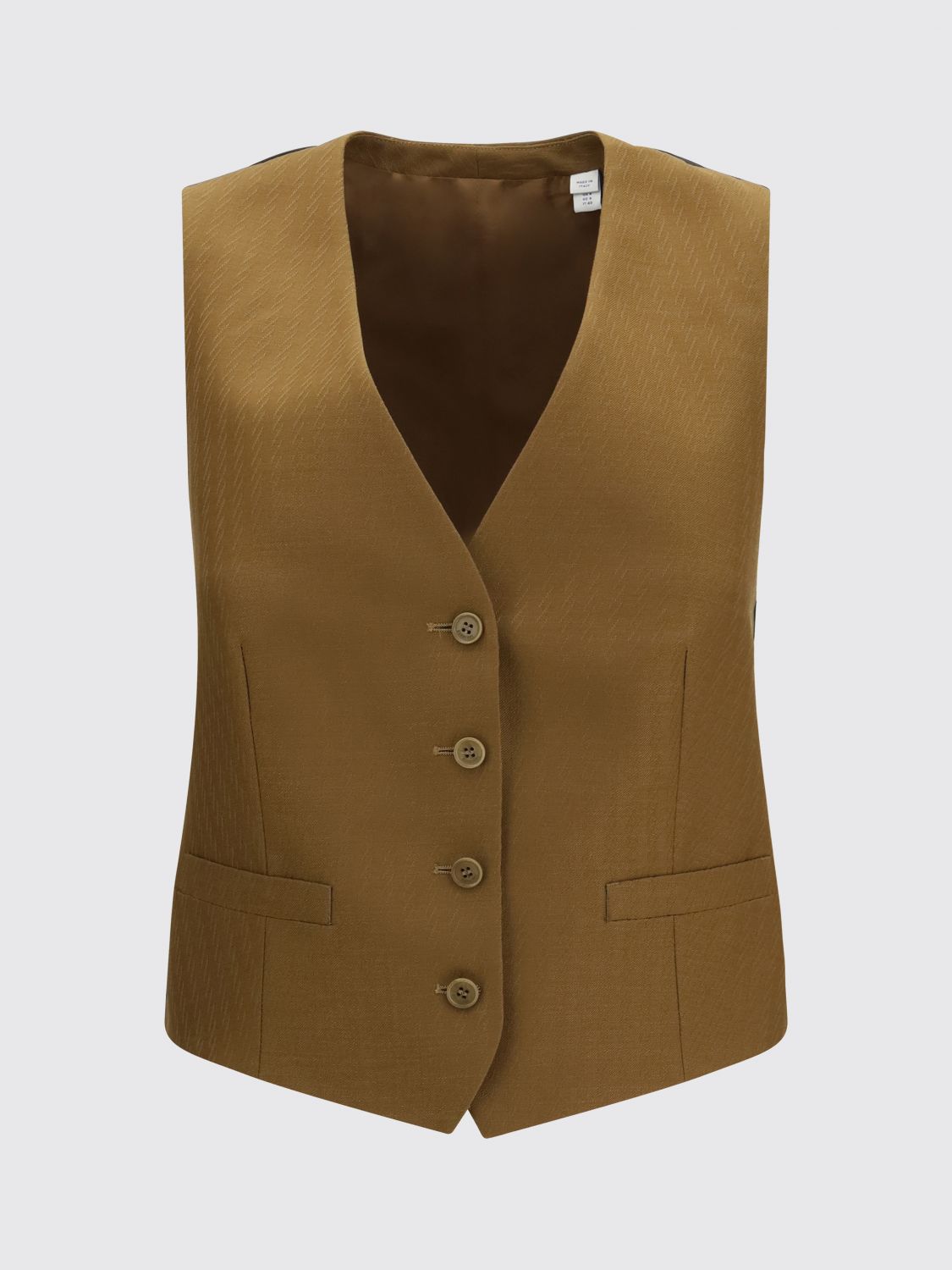 Waistcoat Woman color Brown