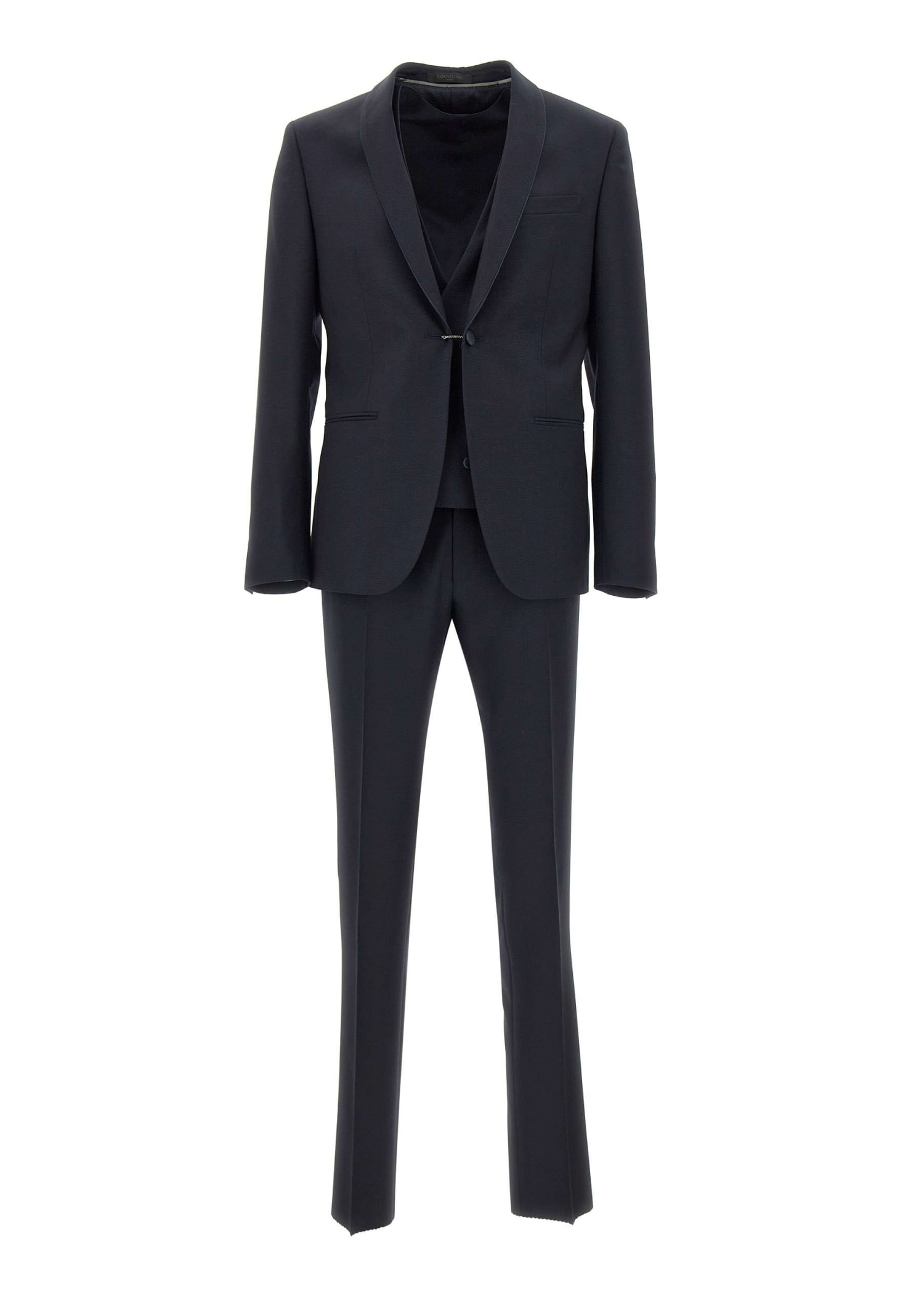 Fresh Wool Three-piece Suit