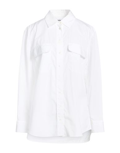 Woman Shirt White Size 8 Cotton
