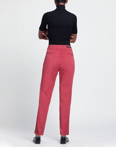 Cigala's Woman Pants Garnet Size 25 Cotton, Modal, Elastane