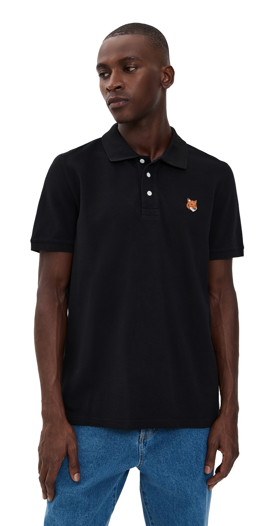 Fox Head Patch Regular Polo Black