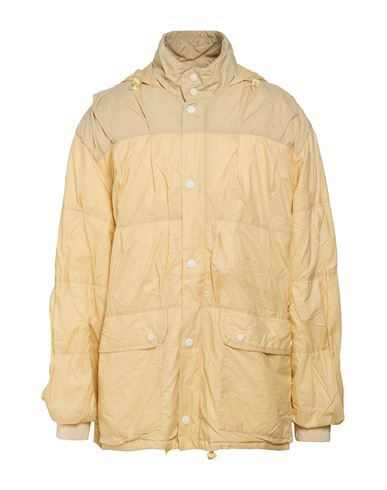 Man Jacket Pastel yellow Size 38 Polyamide, Polyurethane