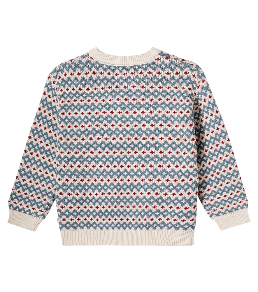 Harlow jacquard cotton sweater