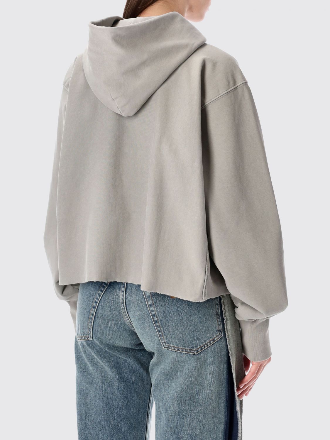 Sweatshirt Woman color Dove Grey