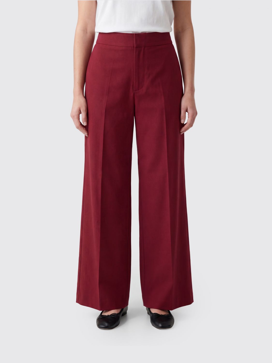 Pants Woman color Red