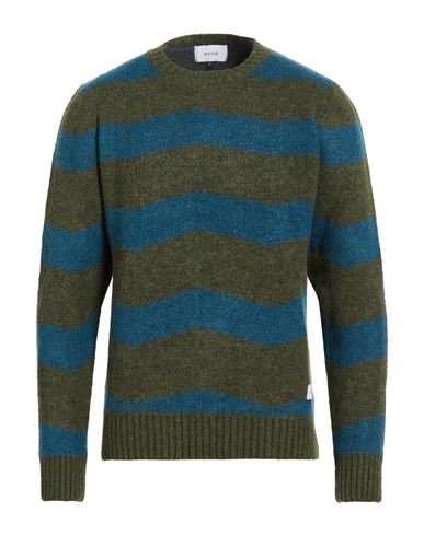 Man Sweater Military green Size S Acrylic, Polyamide, Polyester, Wool, Viscose