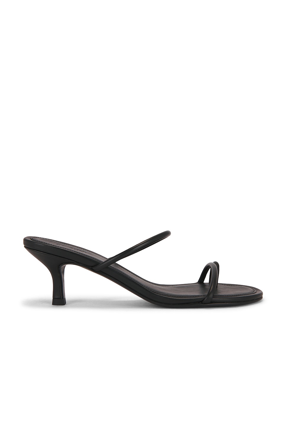 St. Agni Minimal Strap Heel in Black. - 36 also , 38