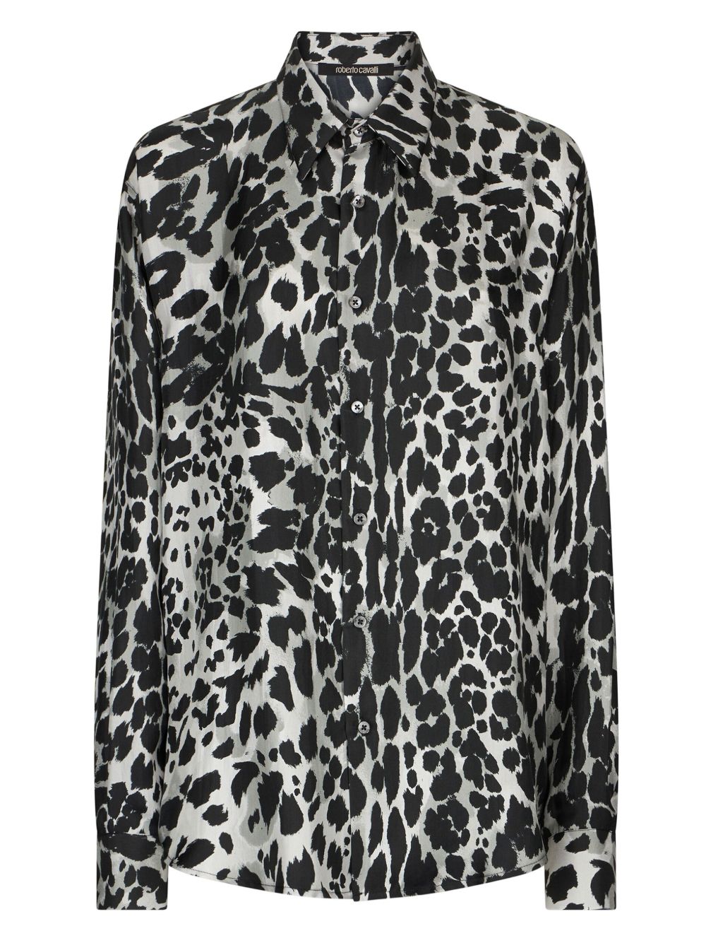 Leopard-print shirt - Black