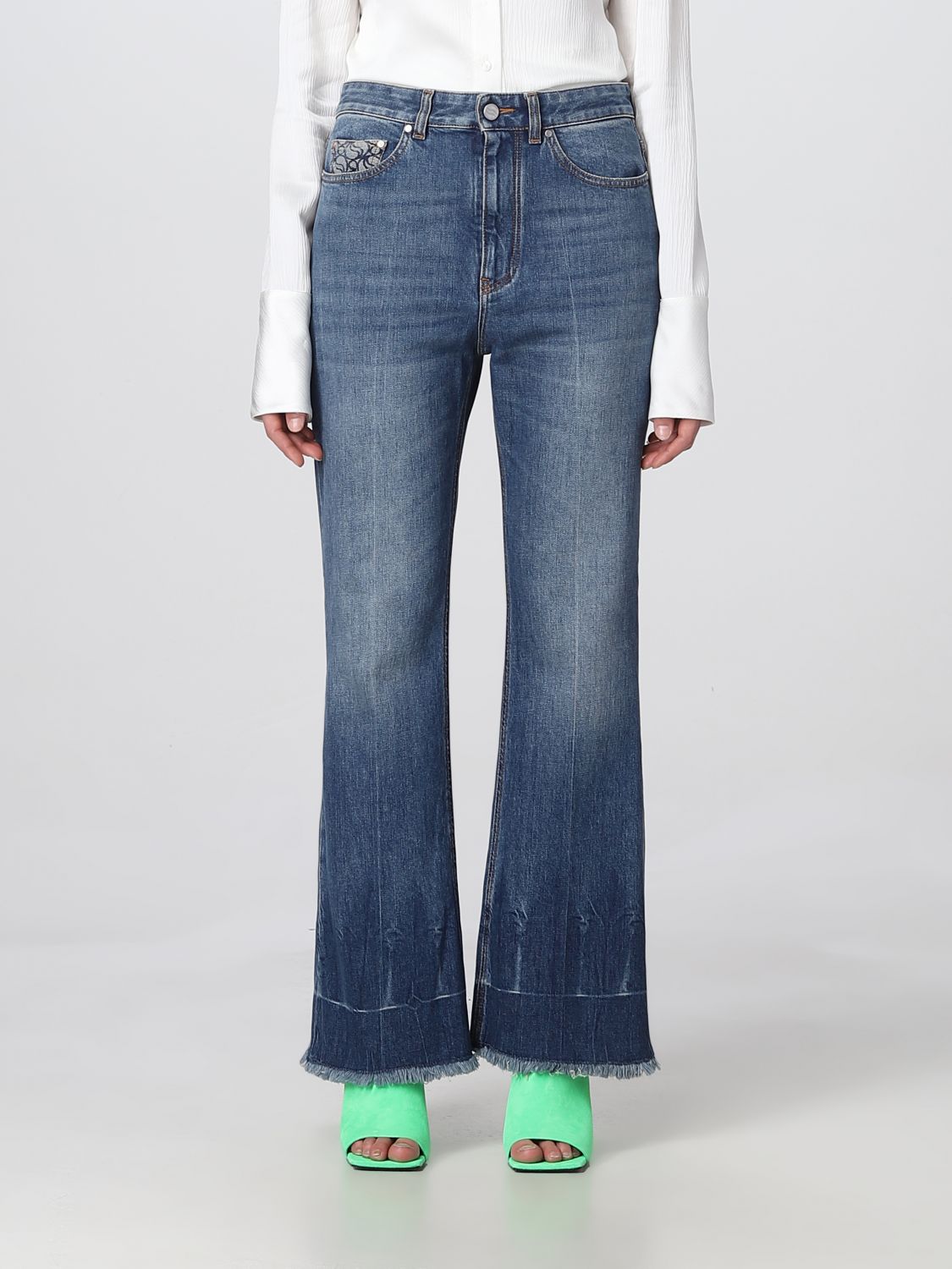 Jeans Woman color Blue