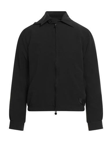 Man Jacket Black Size S Polyester, Recycled polyester, Elastane