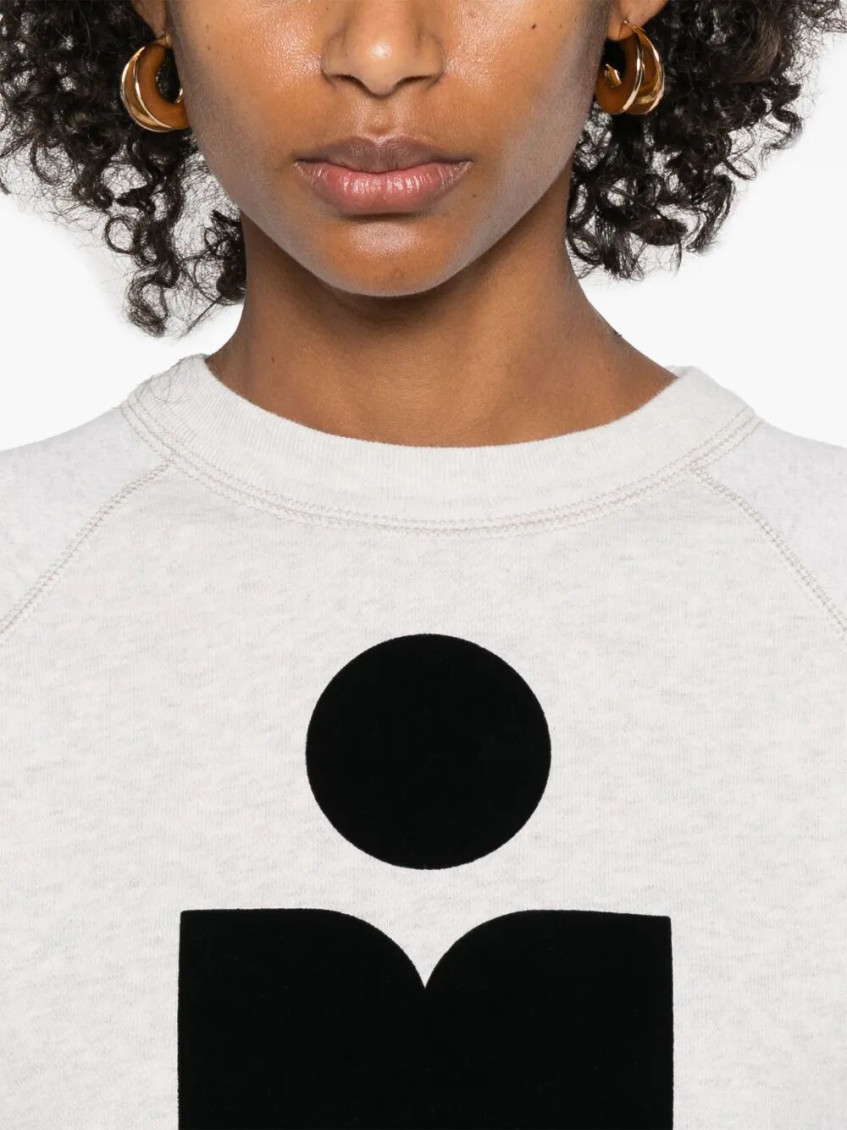 Printed Logo Millyny Cotton Sweatshirt
