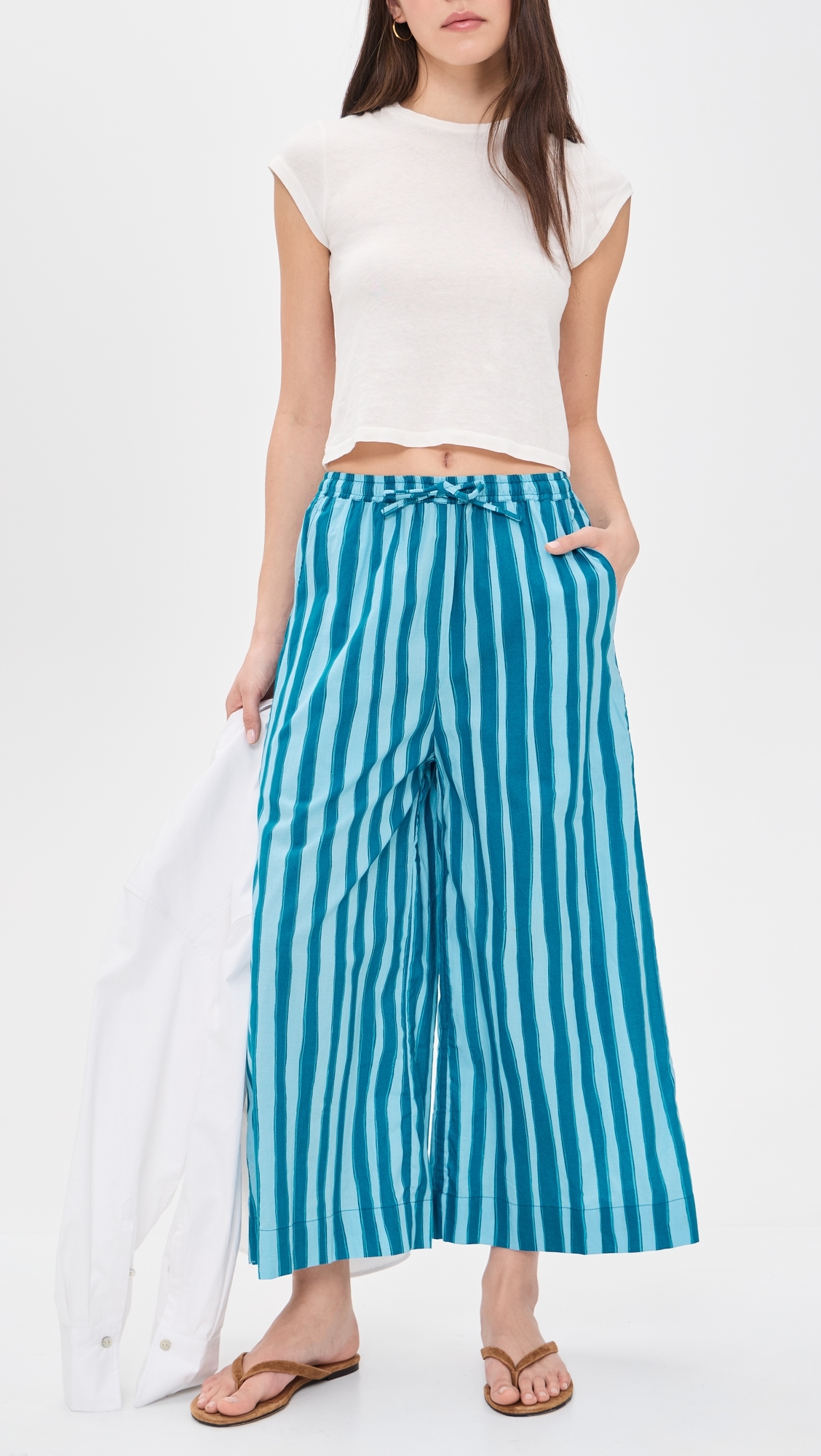 Lauren Pants Batik Stripe Pool