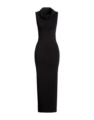 Woman Maxi dress Black Size M Polyamide, Elastane