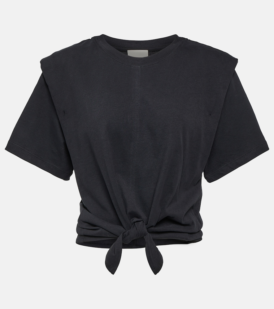 Zelikia gathered cotton crop top