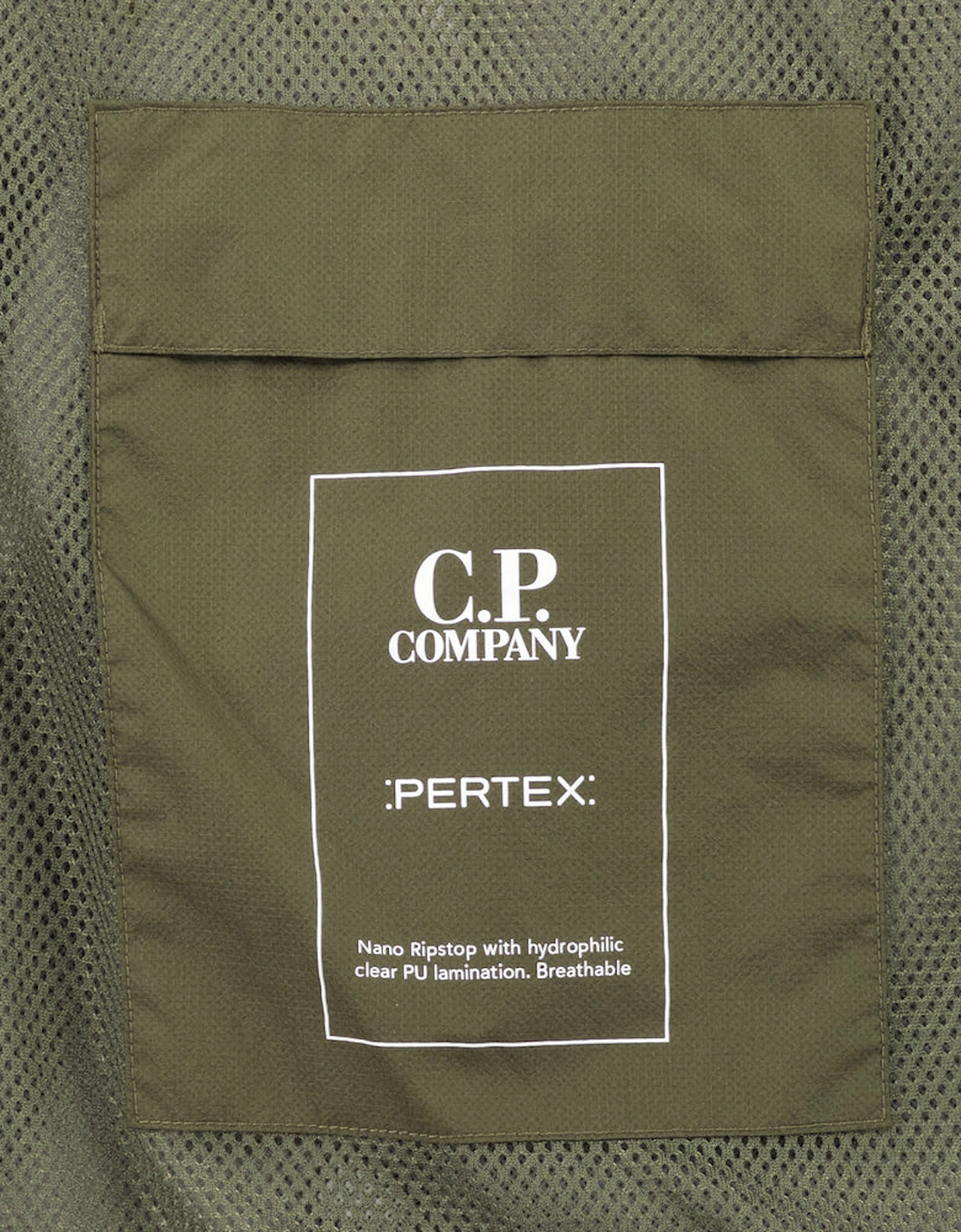 CP Company Men's Metropolis Pertex Overshirt/Jacket - Green - : 38/Regular