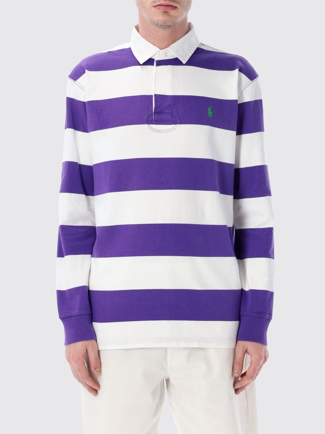 Polo Pony-motif polo shirt - Green