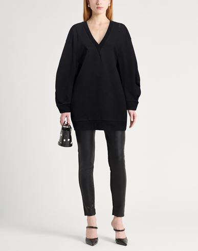 Woman Sweatshirt Black Size 0 Cotton