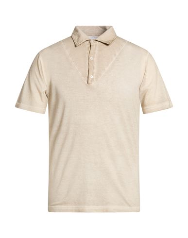 Man Polo shirt Beige Size 38 Cotton