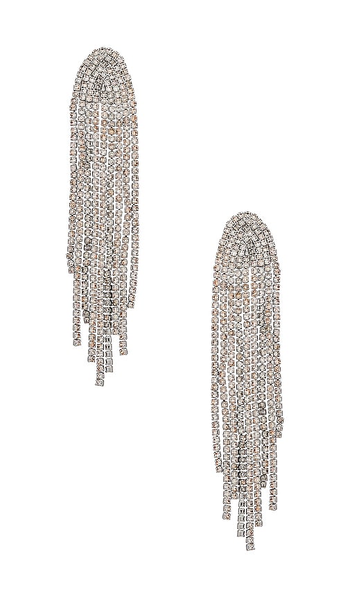 BaubleBar OHRRINGE CASCADING in Metallic Silver