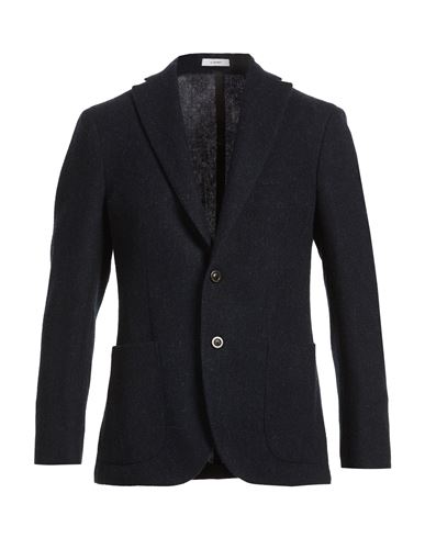 Man Blazer Midnight blue Size 38 Wool