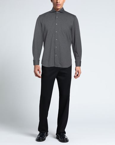 Next Man Shirt Grey Size 15 ¾ Polyamide, Elastane