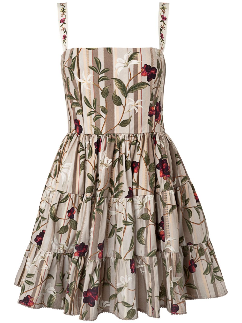 Lima Café mini dress - Neutrals