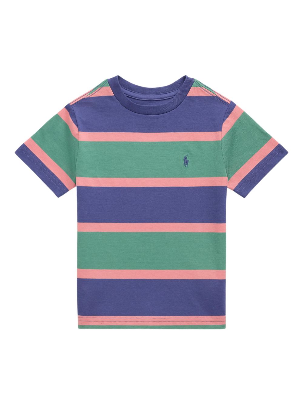 Polo striped T-shirt - Green