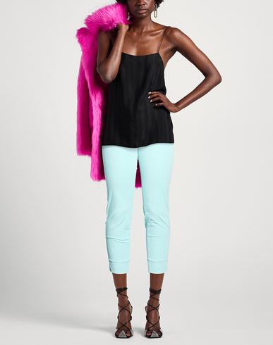 Woman Pants Light blue Size 12 Polyamide, Cotton, Elastane