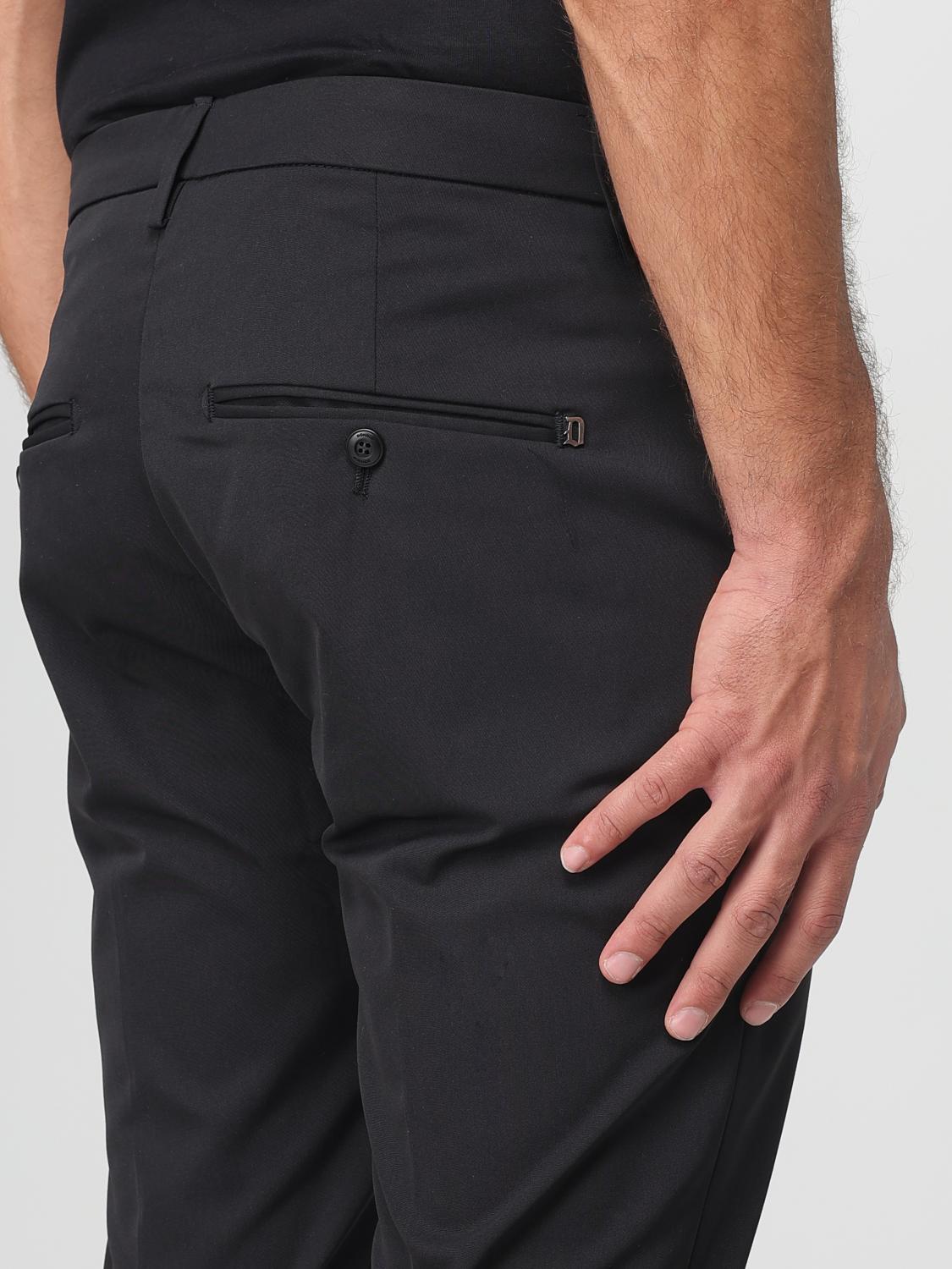 Pants Men color Black
