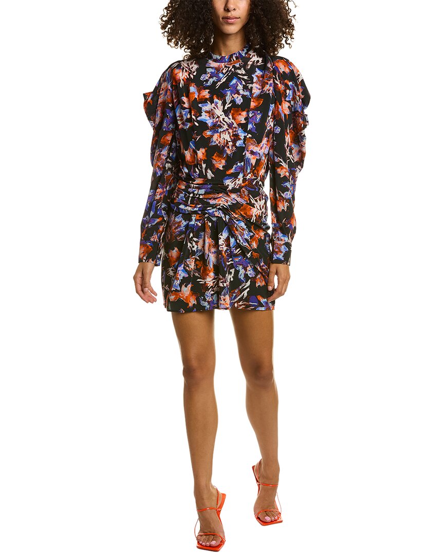 Merera Silk-Blend Mini Dress