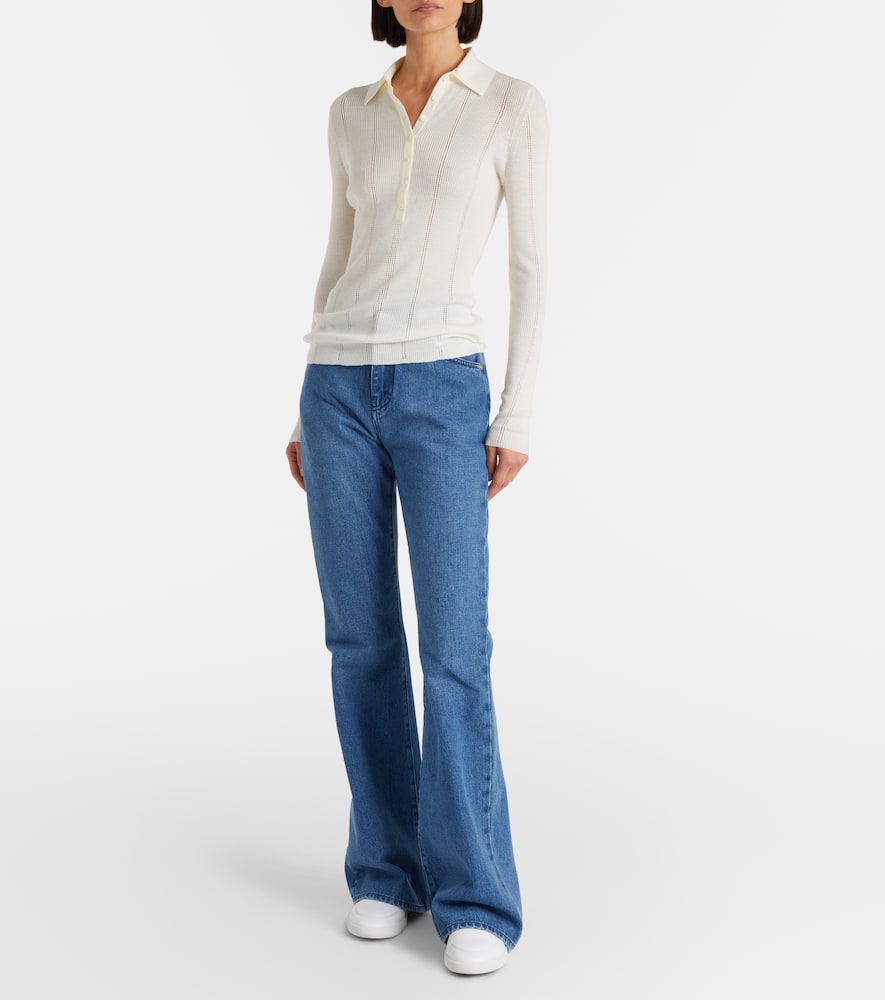 Sophia wool polo sweater