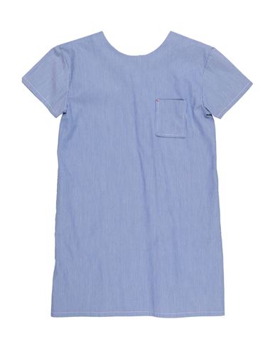 Kid Girl Kids' dress Blue Size 12 Cotton, Elastane