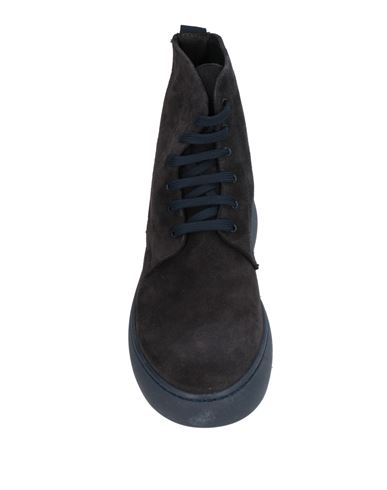 Man Ankle boots Navy Size 8 Leather