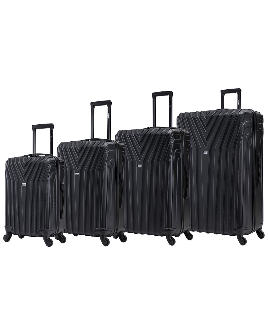Vasty Lightweight Hardside Spinner Suitcase 4Pc Luggage Set