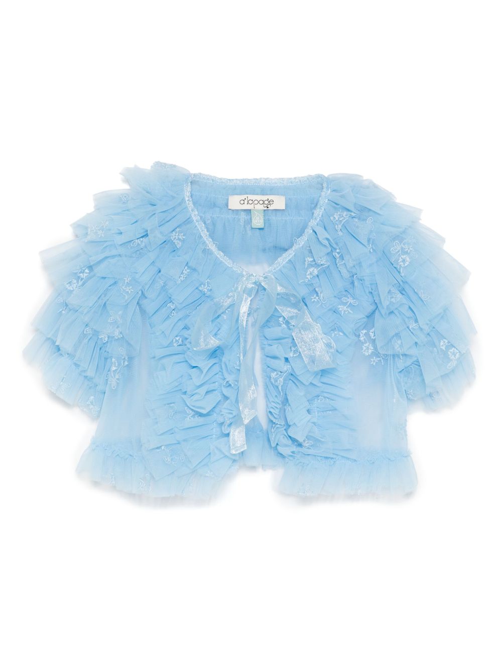 Alapage tulle jacket - Blue