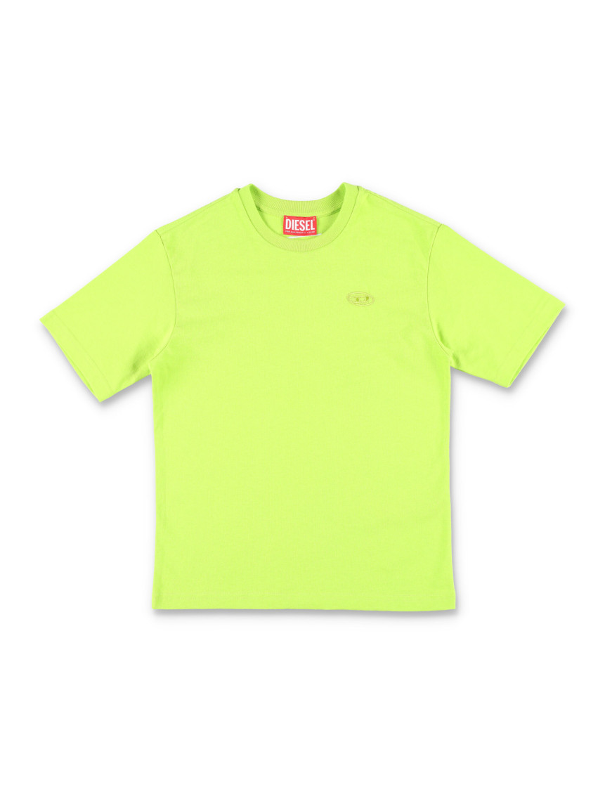 Boys Lime Logo T-Shirt