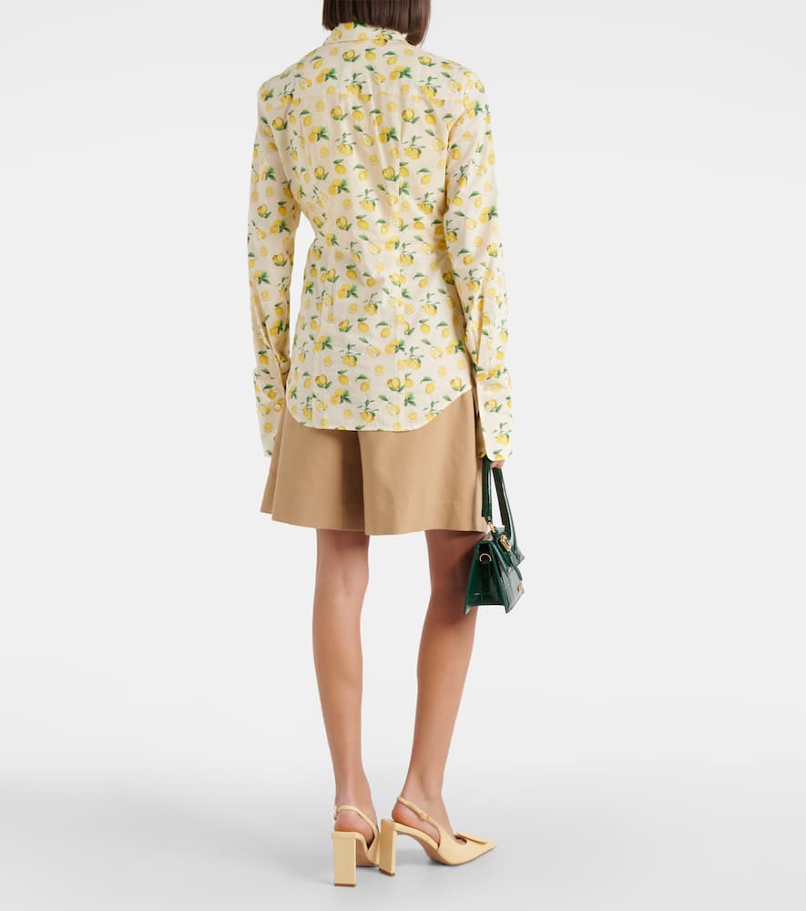 Riva printed cotton shirt