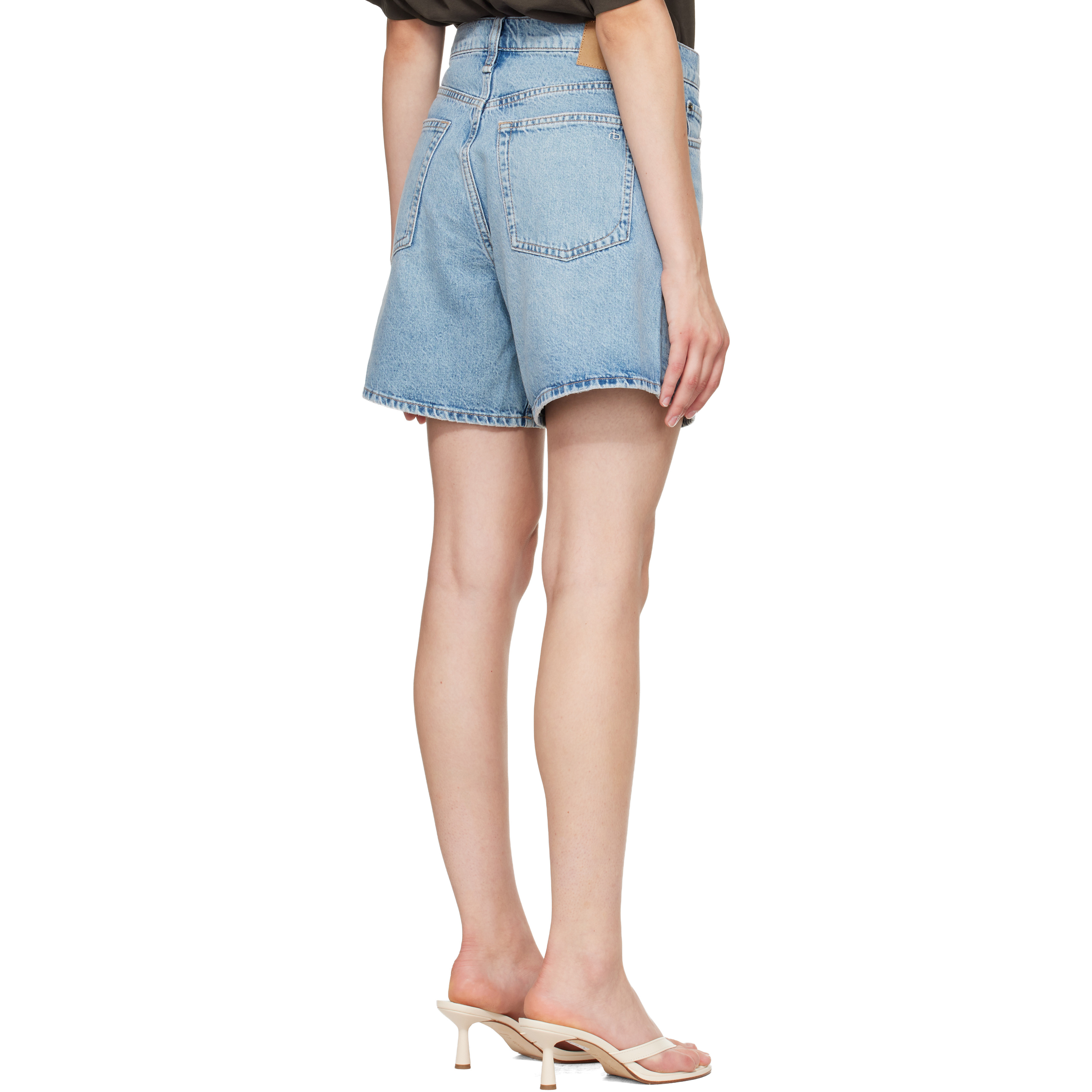 Blue Kaia Denim Shorts