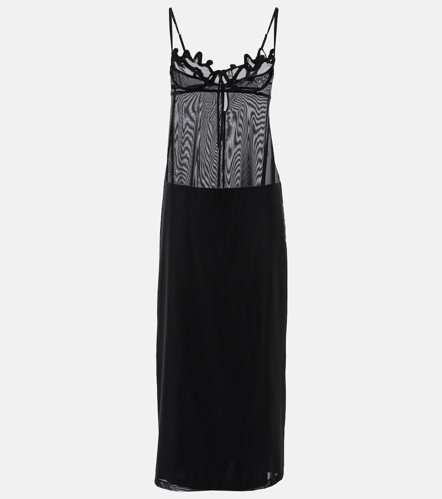 Wire Brasier slip dress