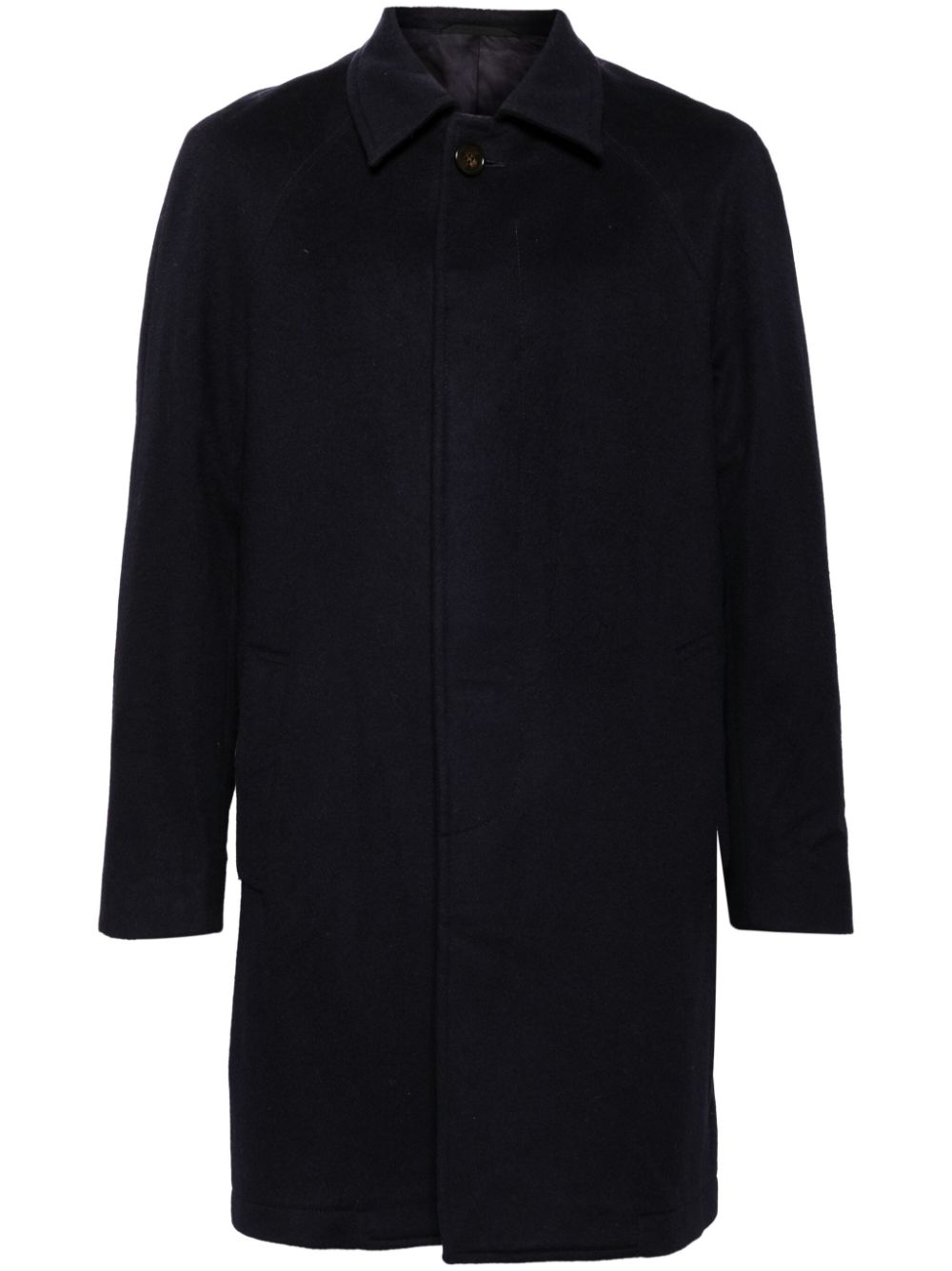 Single-breasted coat - Blue
