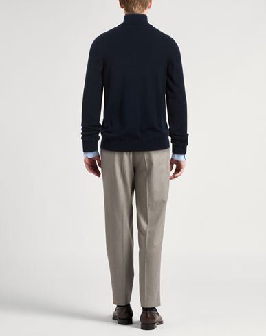 Man Cardigan Midnight blue Size 48 Cashmere
