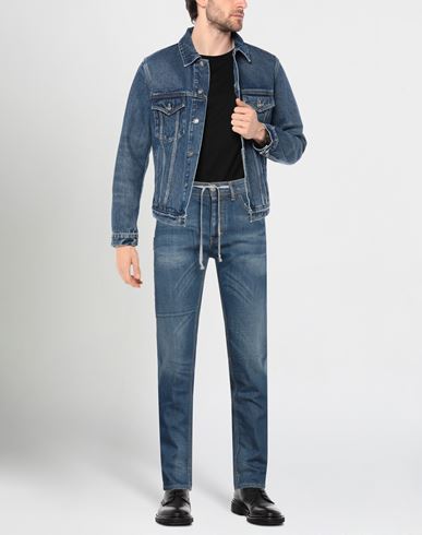 Man Jeans Blue Size 29 Cotton, Elastane