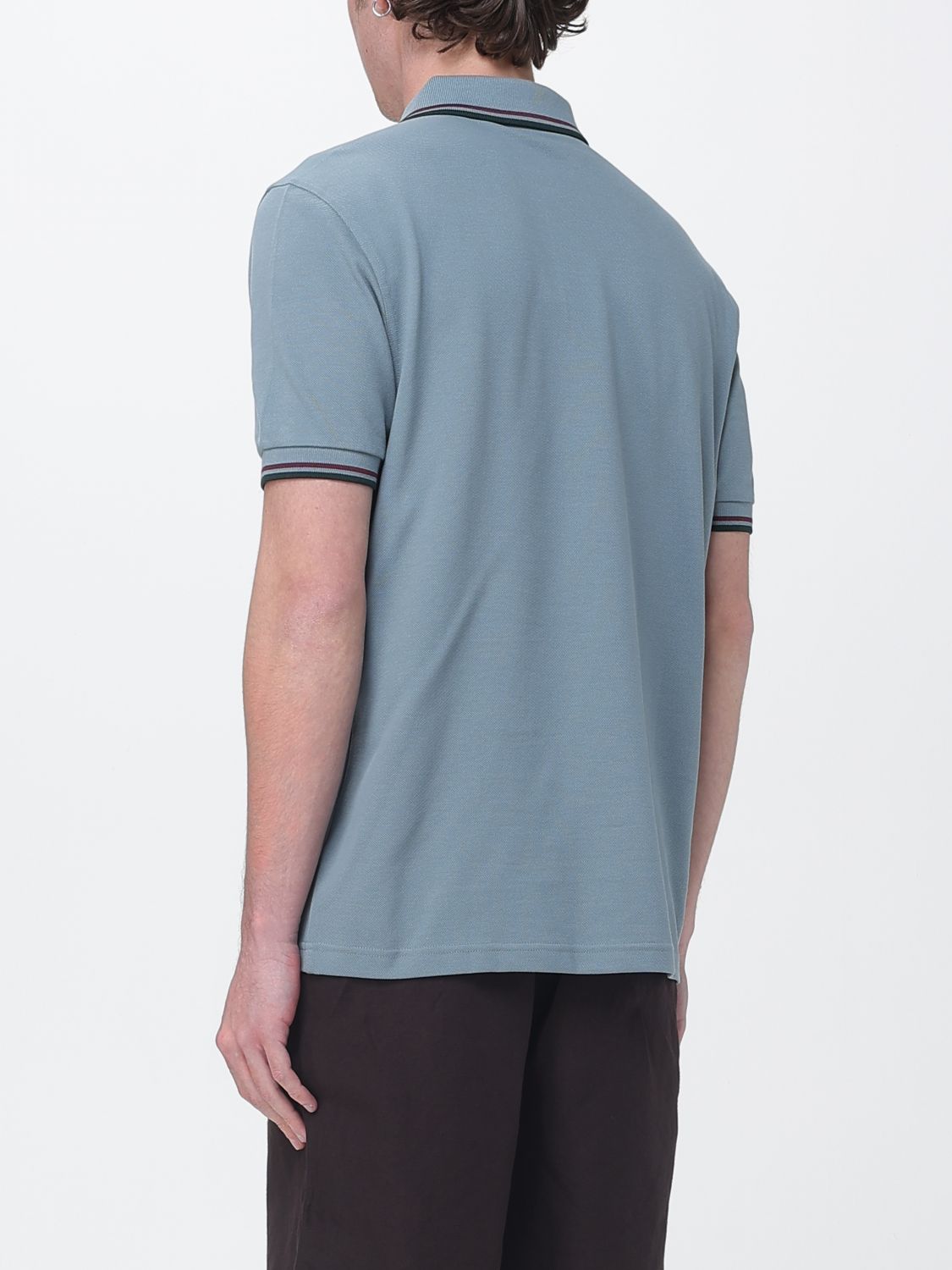 Polo Shirt Men color Sky