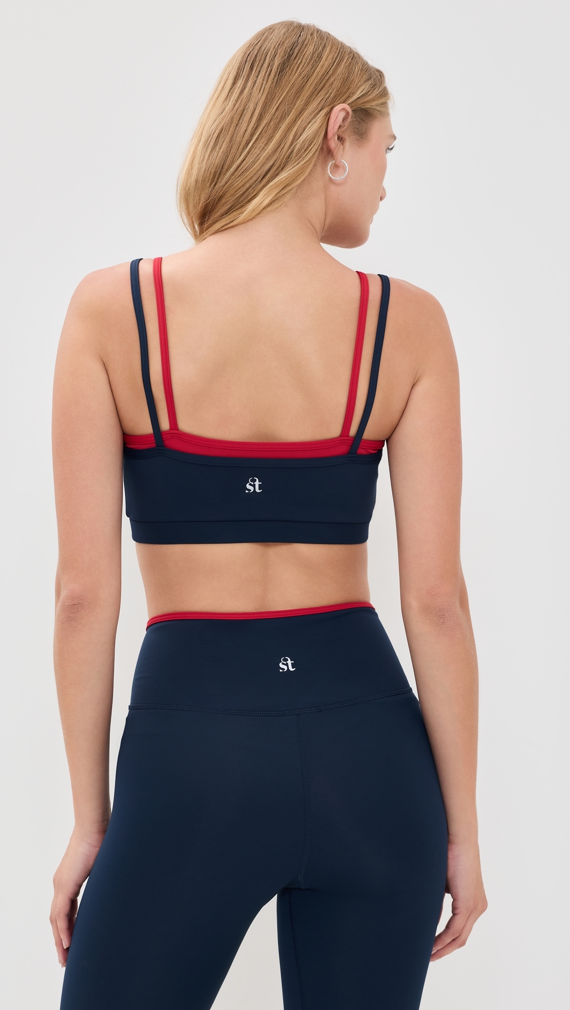 The Rhodes Bra Navy/Red