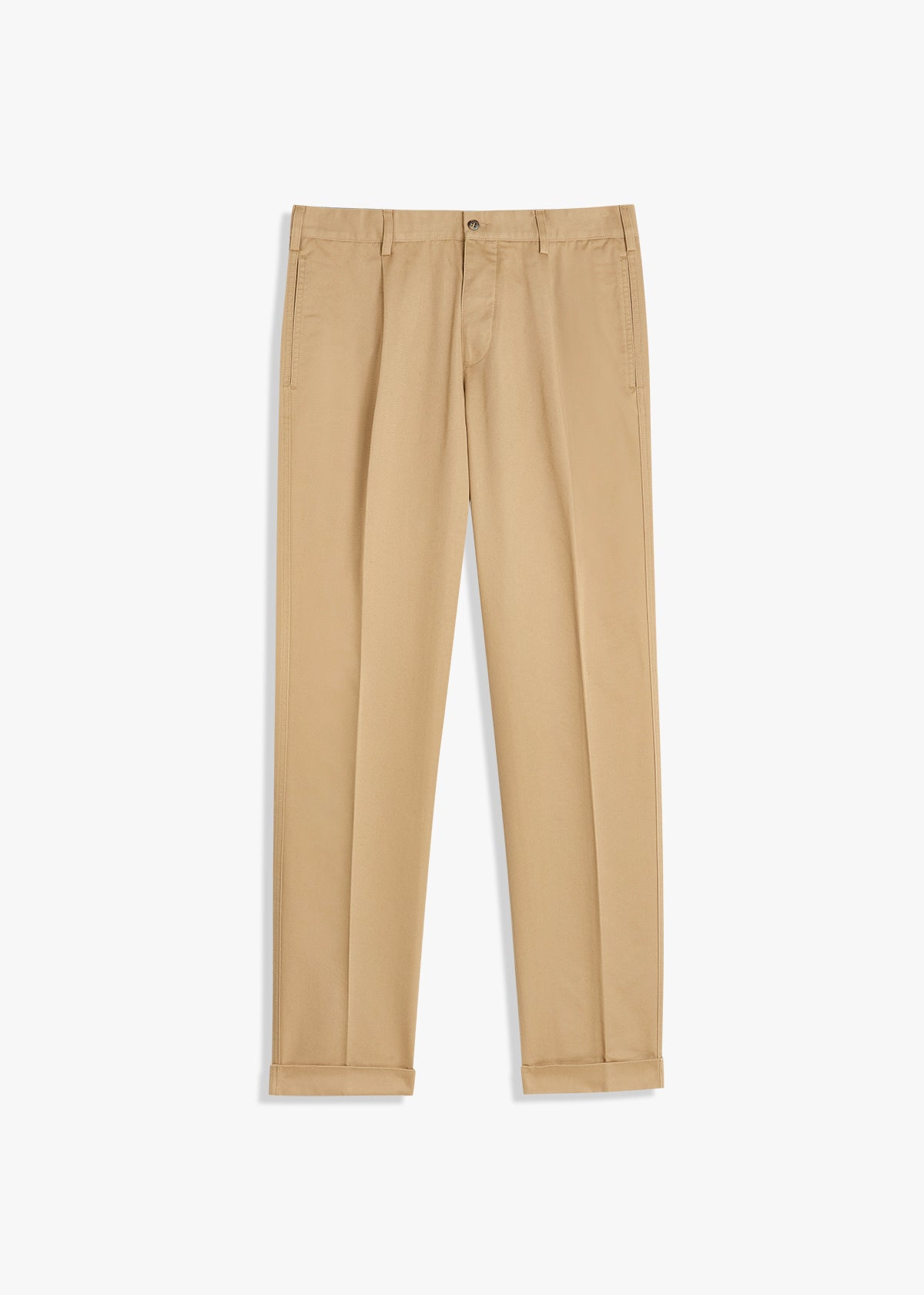Aantioco Trousers With Darts Beige - Unisex
