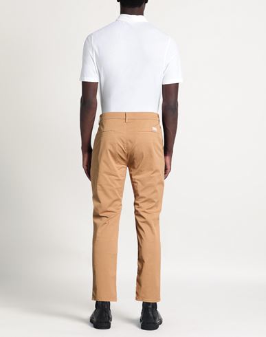Man Pants Camel Size 30 Cotton, Elastane